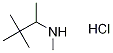N,3,3-三甲基丁-2-胺盐酸盐 结构式