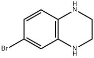 6-溴四氢喹喔啉 结构式