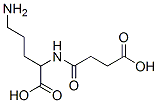 5-amino-2-(3-carboxypropanoylamino)pentanoic acid 结构式