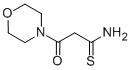 3-(吗啉-4-基)-3-氧代丙硫酰胺 结构式