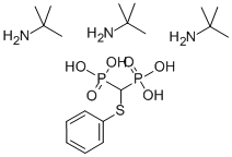 Deschloro Tiludronic Acid 2-Methyl-2-propanamine 结构式