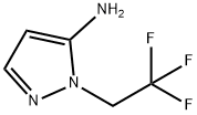 1-(2,2,2-三氟乙基)-1H-吡唑-5-胺 结构式