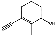 3-乙炔基-2-甲基-2-环己烯-1-醇 结构式