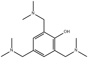 2,4,6-三(二甲基氨基甲基)苯酚 结构式