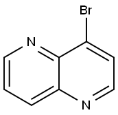 4-溴-1,5-萘啶 结构式