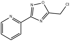 2-[5-(氯甲基)-1,2,4-恶二唑-3-基]吡啶 结构式