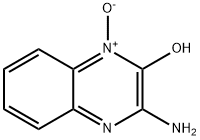 2-Quinoxalinol,3-amino-,1-oxide(7CI) 结构式