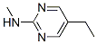 Pyrimidine, 5-ethyl-2-(methylamino)- (7CI) 结构式