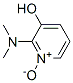 3-Pyridinol,  2-(dimethylamino)-,  1-oxide 结构式