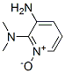 2,3-Pyridinediamine,  N,N-dimethyl-,  1-oxide  (9CI) 结构式
