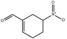 5-硝基-1-环己烯-1-甲醛 结构式