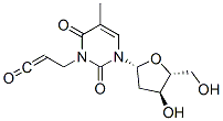 3-(3-oxoprop-2-enyl)thymidine 结构式