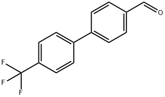 4'-三氟甲基二苯基-4-甲醛 结构式