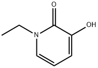 1-乙基-3-羟基-1,2-二氢吡啶-2-酮 结构式