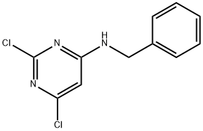 2,6-DICHLORO-N-BENZYL-4-PYRIMIDINAMINE 结构式