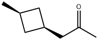 2-Propanone, 1-(3-methylcyclobutyl)-, cis- (9CI) 结构式