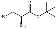 L-丝氨酸叔丁酯 结构式