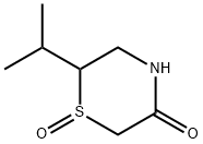 3-Thiomorpholinone,6-isopropyl-,1-oxide(7CI) 结构式