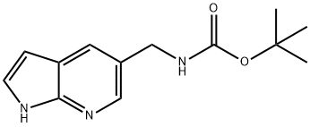 tert-Butyl((1H-pyrrolo[2,3-b]pyridin-5-yl)methyl)carbamate