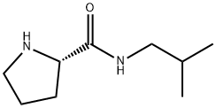 2-Pyrrolidinecarboxamide,N-(2-methylpropyl)-,(S)-(9CI) 结构式