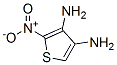 2-硝基噻吩-3,4-二胺 结构式