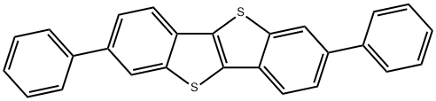 2,7 -二苯基[ 1 ] 苯并噻吩[ 3,2-B] [ 1 ]苯并噻吩 结构式