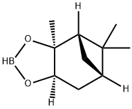 (+)-蒎烷硼烷 结构式