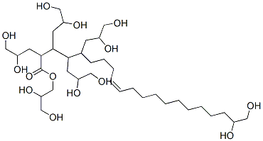 1,2,3-Propanetriol, homopolymer, (9Z)-9-octadecenoate 结构式