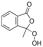 1(3H)-Isobenzofuranone, 3-hydroperoxy-3-methyl- 结构式
