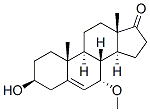 Androst-5-en-17-one, 3-hydroxy-7-methoxy-, (3beta,7alpha)- (9CI) 结构式