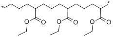 2-丙烯酸乙基酯与乙烯的聚合物 结构式