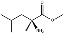 DL-alpha-Methylleucine methyl ester 结构式