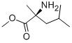 L-alpha-Methylleucine methyl ester 结构式