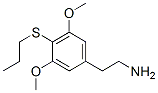 3,5-Dimethoxy-4-(propylthio)benzeneethaneamine 结构式