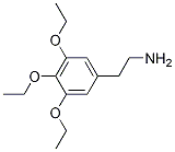 3,4,5-三乙氧基苯乙胺 结构式