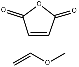 甲基乙烯基醚-马来酸酐共聚物 结构式