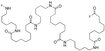 癸二酸与1,6-己二胺的聚合物 结构式