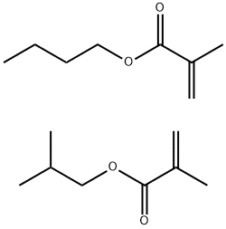 丙烯酸-2-二甲基丁酯与2-甲基-丙烯酸-2-甲基丙酯的聚合物 结构式