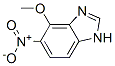 Benzimidazole, 4-methoxy-5-nitro- (7CI) 结构式