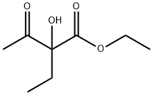 2-乙基-2-羟基-3-氧代丁酸乙酯 结构式