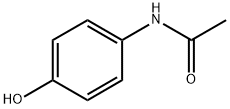 ACETAMINOPHEN-RING-UL-<SUP>14</SUP>C 结构式