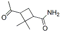 Cyclobutanecarboxamide, 3-acetyl-2,2-dimethyl- (9CI) 结构式