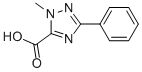 2-METHYL-5-PHENYL-2H-[1,2,4]TRIAZOLE-3-CARBOXYLIC ACID 结构式