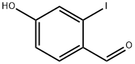 4-羟基-2-碘苯甲醛 结构式