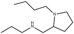 N-[(1-BUTYL-2-PYRROLIDINYL)METHYL]-1-PROPANAMINE 结构式