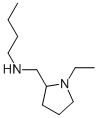 butyl[(1-ethylpyrrolidin-2-yl)methyl]amine 结构式