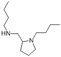 BUTYL[(1-BUTYLPYRROLIDIN-2-YL)METHYL]AMINE 结构式