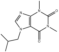 异丁茶碱 结构式