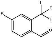 4-氟-2-(三氟甲基)苯甲醛 结构式