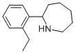 2-(2-ETHYL-PHENYL)-AZEPANE 结构式